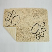 super absorbing 100% polyester chenille dog urine mats