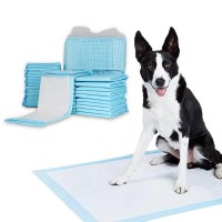 Customize comfortable disposable dog training mat puppy potty pad tray dog toilet almohadillas de orina de mascotas